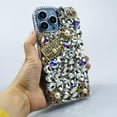 thumbnail image 6 of Compatible with iPhone 13 Pro Luxury Case with Bling Bag and Crown, Glitter Women Case for iPhone 13 Pro, Pretty Girls Case Diamond Case for iPhone 13 Pro, 6 of 10