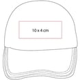 thumbnail image 2 of Gorra de algodón cinco gajos y broche velcro - Beziers amarillo Unitalla, 2 of 2
