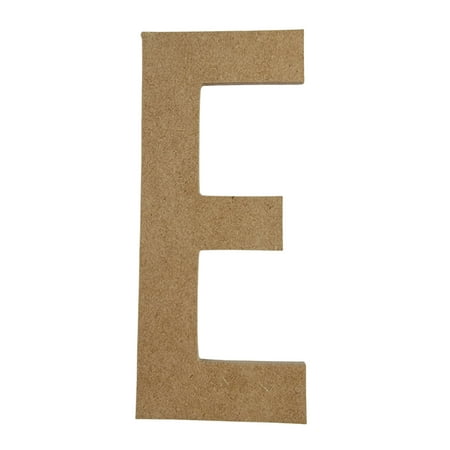 Wooden Letter Unfinished, Bebas Neue Font, Craft Cutout