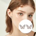 thumbnail image 4 of Personality Butterfly Stud Earrings And Delicate Design Suitable For All Occasions, 4 of 9