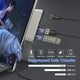 thumbnail image 4 of Adaptador USB C Hub Surface Pro 8 HDMI 4K USB-C Thunderbolt 4 para Triple Visualización y Ranura par, 4 of 7