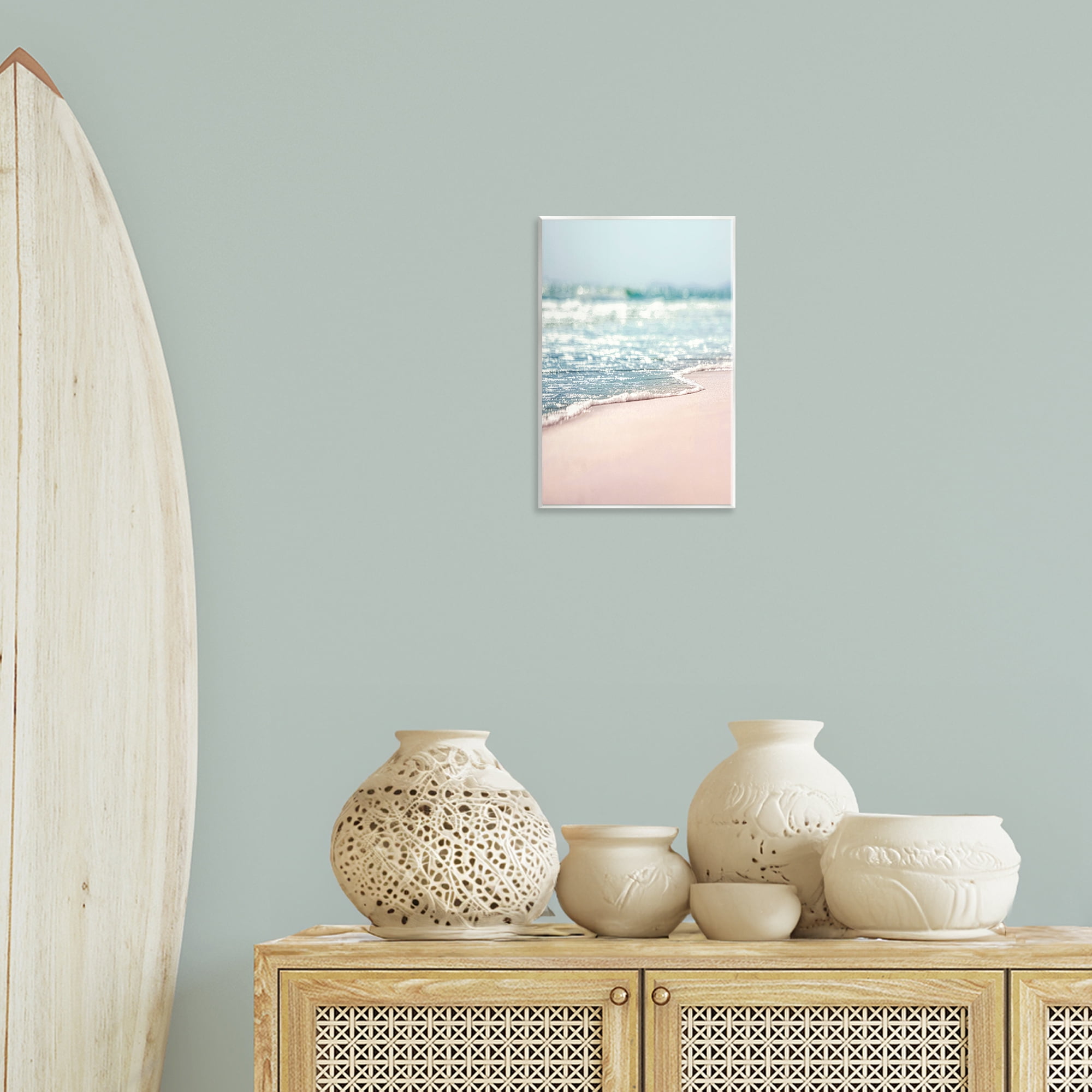 Stupell Industries California Summer Waves Nautical & Beach Photography Unframed Art Print Wall Art, 10 x 15