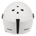 thumbnail image 3 of MOON Unisex Ski Helmet with Detachable Goggles and Earmuffs, Durable PC Shell for Impact Protection, High-Density EPS Foam for Shock Absorption, Warm Velvet Lining, Adjustable Fit for Winter Sports,, 3 of 6