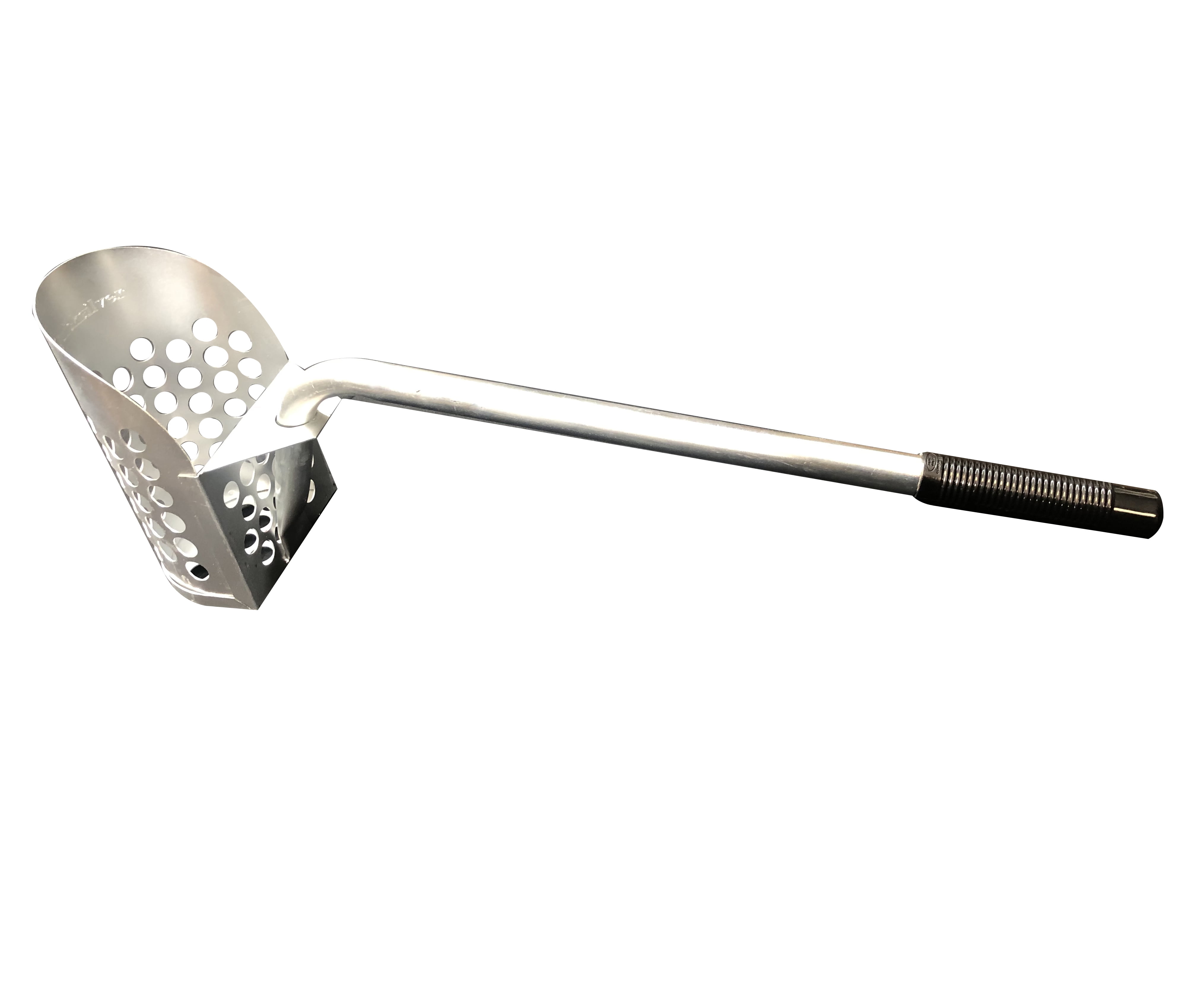 24" Quicksilver Sand Scoop Galvanized Long Handle for Beach or Water