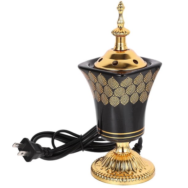 Electric Incense Burner Ceramic and Iron Middle Eastern Style Incense Burner