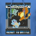 thumbnail image 2 of Men's Pokemon Ready To Battle Trio  Pull Over Hoodie Royal Blue Medium, 2 of 4