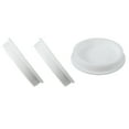 thumbnail image 1 of Uxcell 3 Pcs Tapón de Silicona en Forma de T, Diámetro 77 mm/3.03 Pulgadas, Tapón de Silicona Impermeable Reutilizable, Tapón Redondo de Sellado para Equipos de Tuberías, Blanco, 1 of 7