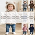thumbnail image 4 of JUMEYU Baby Girl Outerwear Baby Girls Fuzzy Plush Hooded Jacket Sherpa Zip-Up Front Toddler Coat 12 18 Months (Yellow,12-18 Months), 4 of 5