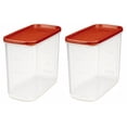thumbnail image 1 of Rubbermaid 16-Cup Dry Food Container (Pack of 2), Clear, 1 of 3