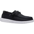 thumbnail image 5 of HEYDUDE Wendy Stretch Canvas , Black Odyssey, 9, 5 of 6