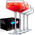 thumbnail image 1 of PARACITY Convex bottom martini glasses (4 pieces), 1 of 6