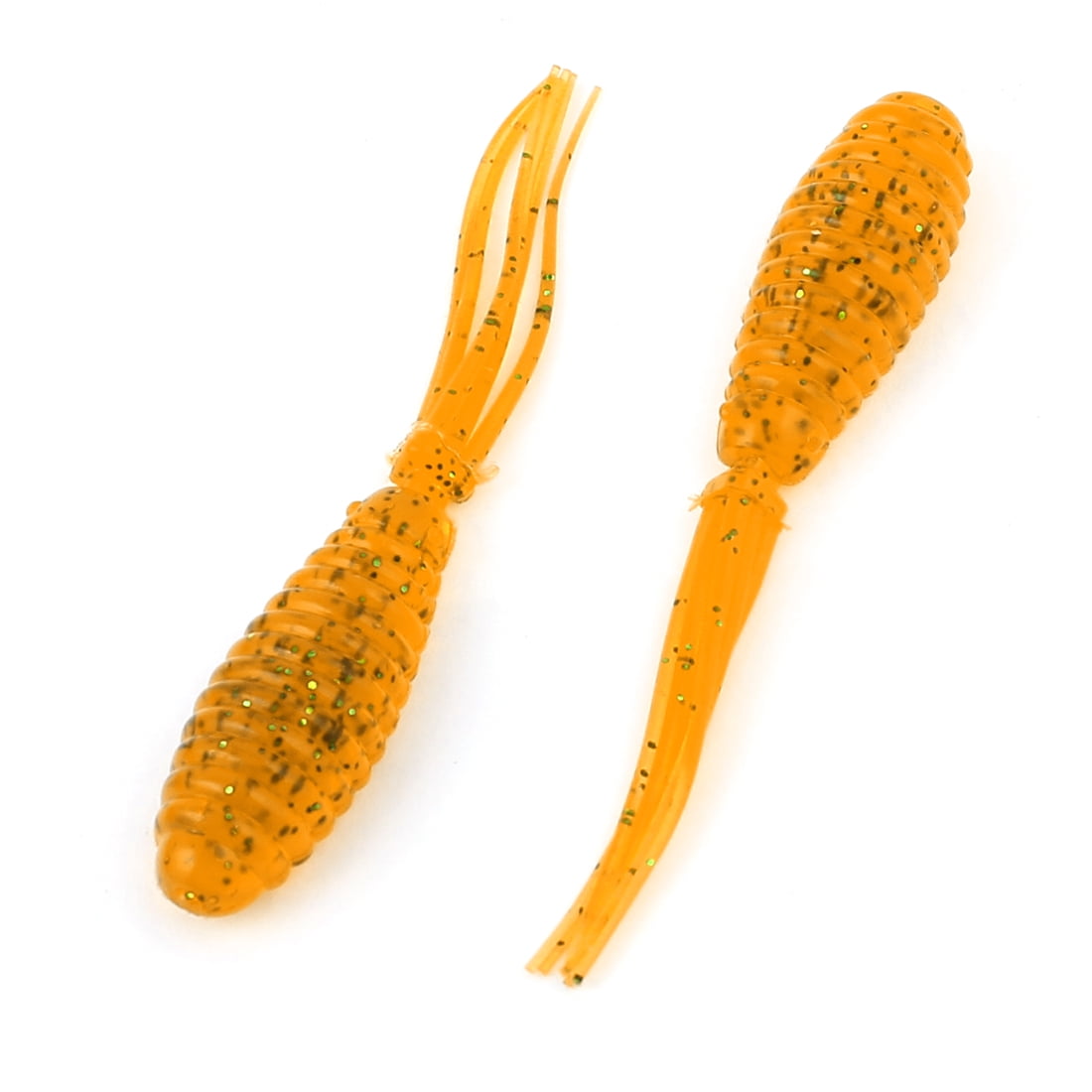Soft Lures Worm Fishing Bait Swimbait Tackle Orange 10pcs Walmart Canada