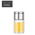 thumbnail image 1 of karymi Tasse à Thé Portable Mini pour Bureau, Double Verre, Cadeau pour Femmes, Liquidation, 1 of 2