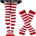 thumbnail image 4 of Womens Thick Thigh High Socks Plus Size Over The Knee Stockings Knit Boot Socks Leg Warmers, 4 of 5