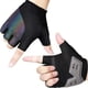 thumbnail image 2 of Guantes de ciclismo Guantes de ciclismo Verano Medio dedo Gel Guantes de bicicleta de montaña que absorben los golpes Antideslizantes Guantes de bicicleta de montaña reflectantes multicolores Hombres y mujeres Ormromra 220494-3, 2 of 8
