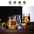 thumbnail image 4 of MIYOPESI 16oz Clear Stemless Wines Glasses (Set of 8), Shatter-Proof Bar Glasses, BPA-Free, Dishwasher-Safe, 4 of 6