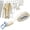 Beige, variant on Clothes Lines for Outside,Windproof Drying Rope | Clothes Drying Line | for Outside Backyard Patio Camping Rv Cabin Hotel Indoor Home Bathroom Apartment (Pink)