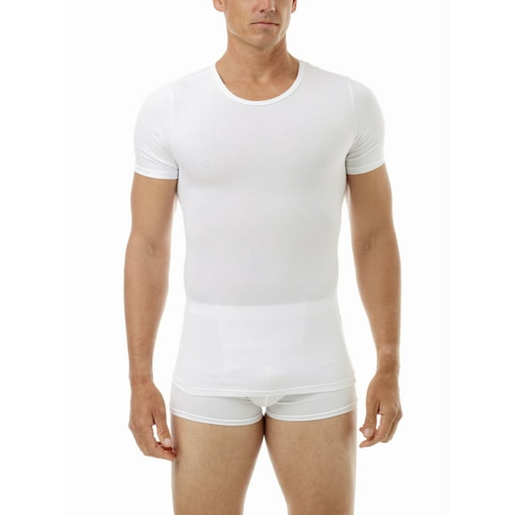 Underworks T-Shirt Col Rond en Coton Spandex pour Homme Manches Courtes