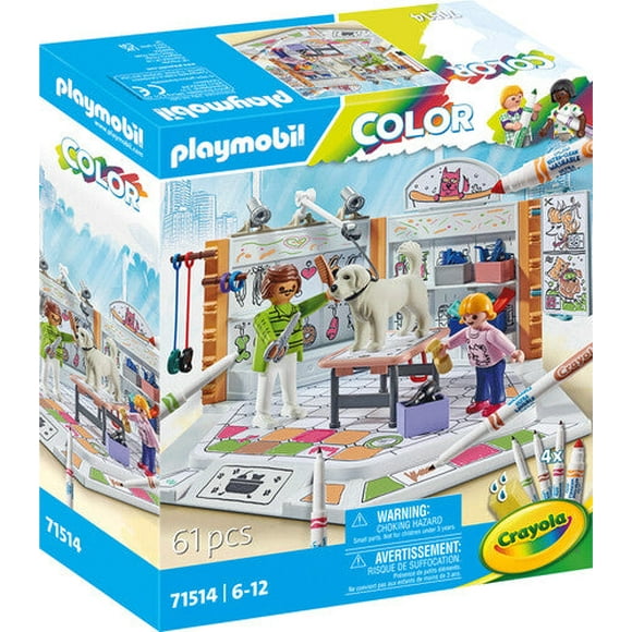 Playmobil Color Salon de toilettage 71514