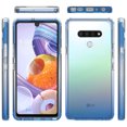 thumbnail image 2 of Mantto LG Stylo 6 Case, Front & Back 360 degree Full Body Protective Gradient Color Bumper Shockproof Slim Hybrid Back Soft Silicone Rubber TPU Bumper Clear Phone Case for LG Stylo 6 Case - Blue, 2 of 8