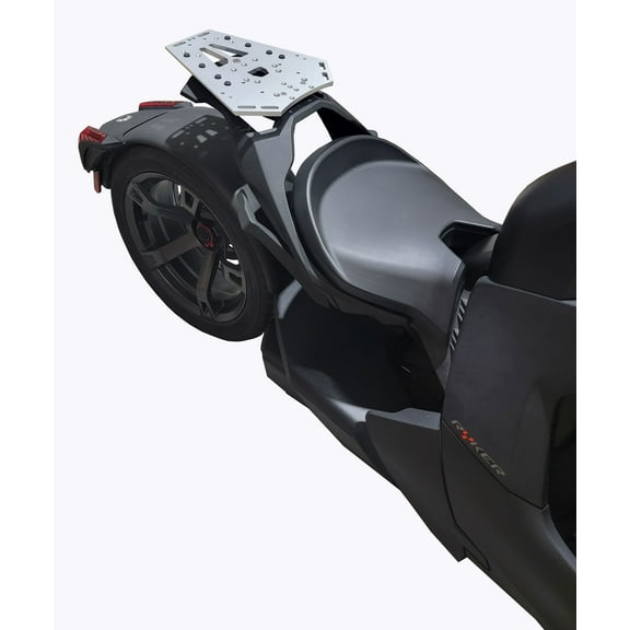 Can Am Ryker Max Mount Billet Aluminum Luggage Rack Raw Finish