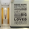 thumbnail image 2 of Adhesivos de pared «Have Hope», cita inspiradora y motivacional, 2 of 3