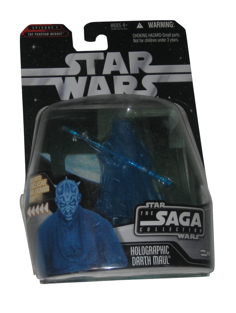 Star Wars The Saga Collection Holographic Darth Maul Basic Figure