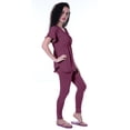 thumbnail image 4 of Moomaya Womens Nightwear Set Pyjama Cotton Sleepwear 2 Pcs Nightdresses, 4 of 7