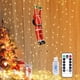 thumbnail image 5 of Resistente Al Agua De 24 Pulgadas, Muñeco De Papá Noel, Adornos Para Árboles De Navidad, Escalera De Escalada De Papá Noel Para Interiores O Exteriores Guardurnaity HA046384-01, 5 of 6