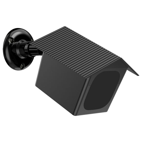 Graflsoa Weatherproof Rotatable Protective Case for ARLO GO Camera with Adjustable Wall Mount, ABS Plastic, 360° Rotation, Indoor/Outdoor Use, Black, 1-Pack