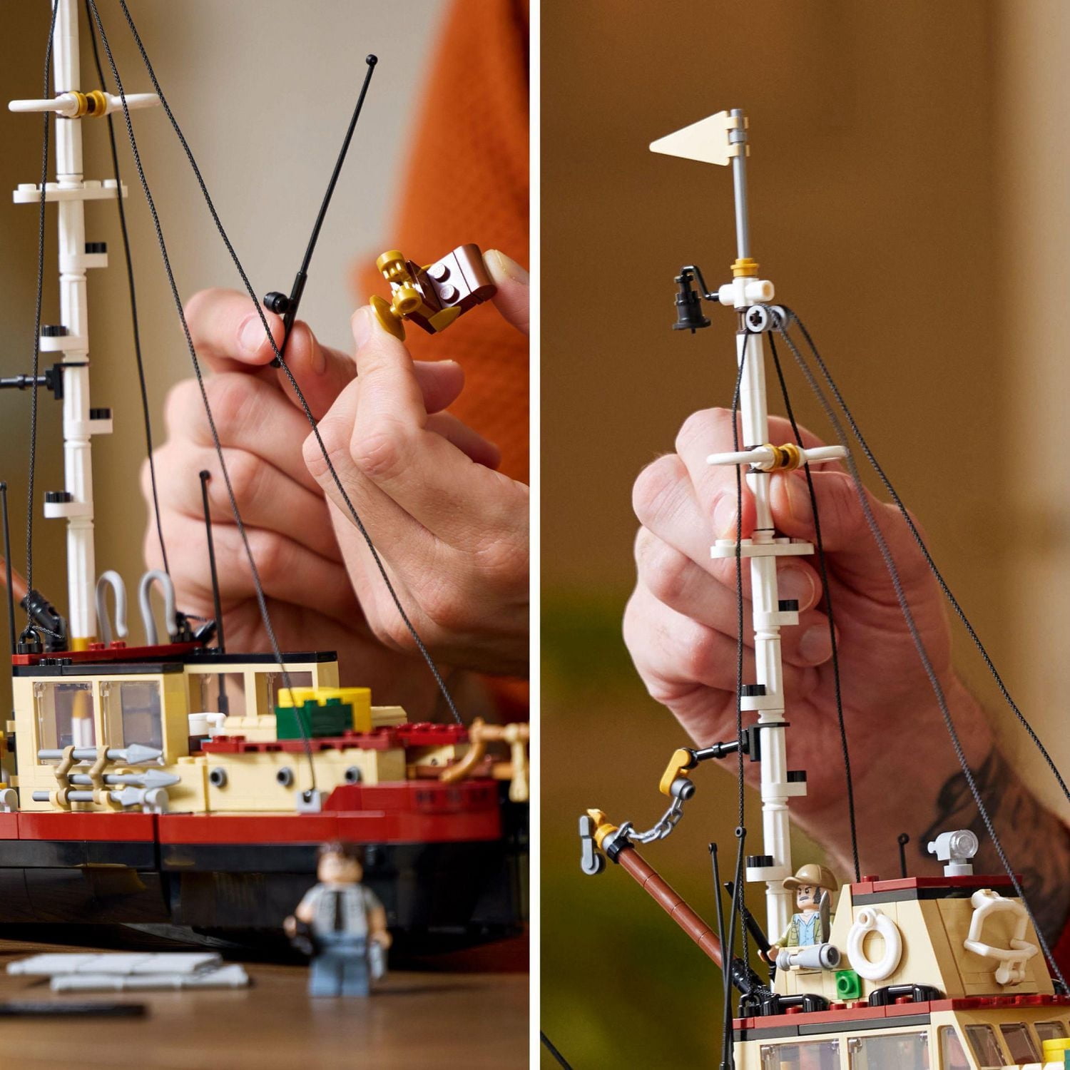 LEGO Ideas Les Dents de la mer 21350 Ensemble de construction (1497 pièces)