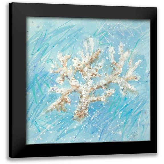 Sic, Jerry 12x12 Black Modern Framed Museum Art Print Titled - La Mer B