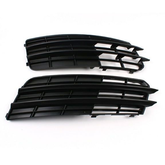 Front Bumper Grille Fog Light Cover Grill Trim For Audi A7 2011 2012 2013 2014