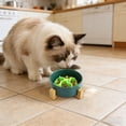 thumbnail image 3 of Slow Feeder Dog Bowl Anti Gulping Puzzle Maze Dog Slow Feeder Bowl for Healthy Eating, Non-Slip Interactive Dog Bowl Bloat Stop Slow Eating Dog Bowl for Small Medium Dogs & Cats 4.72 in, 3 of 7