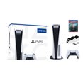 thumbnail image 1 of 2022 New 1.8TB PlayStation Disc Version Gaming Console with Upgraded Ultra Fast SSD, Wireless Controller, God of War & Mytrix Controller Charging Dock, 1 of 7