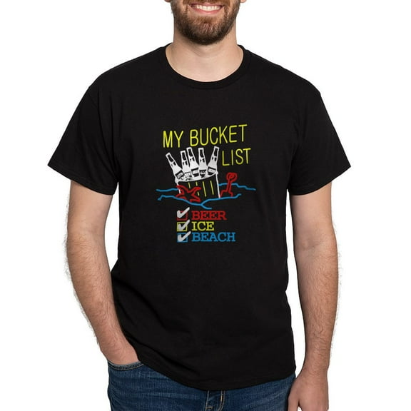 CafePress - My Bucket List T Shirt - Men's Classic Graphic Cotton T-Shirt
