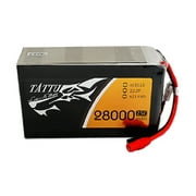 Tattu Lipo Battery 6S1P 28000mAh 22.2V 25C Pack with AS150 +XT150 Plug for UAV Drones