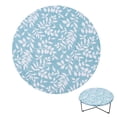 thumbnail image 1 of Fitted Vinyl Table Cloth Cover Elastic Edged Flannel Backed  Waterproof Wipeable Tablecloth for 43”-56”  Tables, 1 of 8
