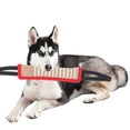 thumbnail image 1 of Dog Tug Toy, Linen Interactive Puppy Training Tug Toy Puppy Training Equipment for Small Medium Dog Puppy Interactive Playing Fetch, 1 of 7