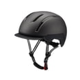 thumbnail image 4 of Casco de bicicleta Casco de montar Casco de bicicleta de carretera para viajes al aire libre Hombres Mujeres Niños Negro, 4 of 8