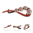 thumbnail image 2 of Unique Bargains 1 Pc Fashion 4 Beads Hair Clips for Home Dark Coffee Color, 2 of 5