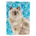 thumbnail image 1 of Carolines Treasures CK3112GF Ragdoll Hiver Flocon de Neige Jardin Taille Drapeau, 1 of 3