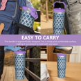 thumbnail image 7 of 30oz Handheld Travel Tumbler with Handle – Double Wall Stainless Steel Insulated Cup, Flip Straw Lid, Leak-Proof & BPA-Free for Hot and Cold Drinks – Durable Coffee & Juice Mug Pink, 7 of 7