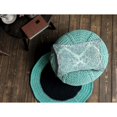 thumbnail image 4 of LR Home Mint and Gray Decorative Throw Pillow, 4 of 9