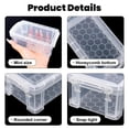 thumbnail image 3 of Caja de Almacenamiento testyu Pequeña Plástica Apilable Paquete de 6, 3 of 6