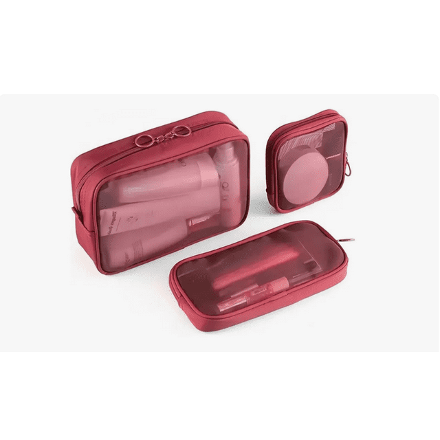 3pcs Cosmetiquera Neceser Xtellar Estuches De Maquillaje Viaje Muje