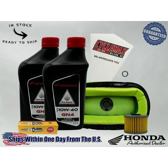 Cyclemax Standard GN4 10W-40 Tune-Up Kit fits 1991-1996 Honda XR250L