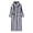 Blue+white, variant on Extra-Long Thickened Winter Bathrobe for Women Morning Gown,Hooded Robes Fleece Dressing Grown,Shower Spa House Sleepwear