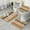 Ethnic Geometric Striped, variant on Ethnic Geometric Striped Pattern Bathroom Rugs Sets 3 Piece,Toilet Cover Set,Absorbent Non Slip Bathroom Mats Sets with U-Shaped Contour Rug Toilet Rug Set
