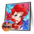 thumbnail image 2 of Diamond Painting 5D DIY Full Round Drill Princess Ariel Arte Decoración (A7208) Hugtrwg Para estrenar, 2 of 9
